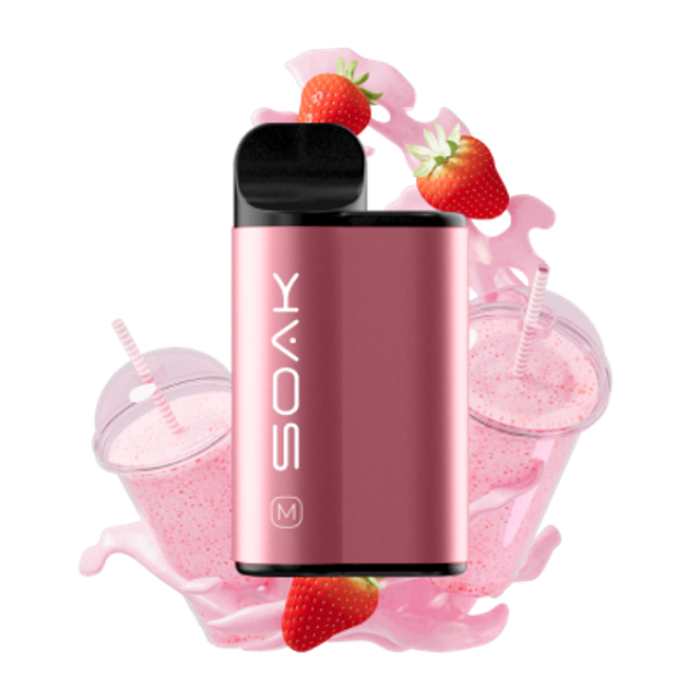 Одноразовый Pod Soak M - Strawberry Cream Dream (4000 затяжек)