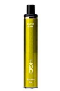 Купить Одноразовый Pod HQD Cuvie Plus - Banana Ice (1200 затяжек)
