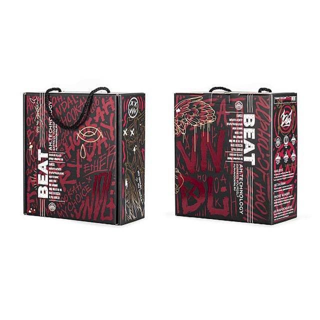 Кальян Alpha Hookah Beat - VNDL Green Тонированная Колба