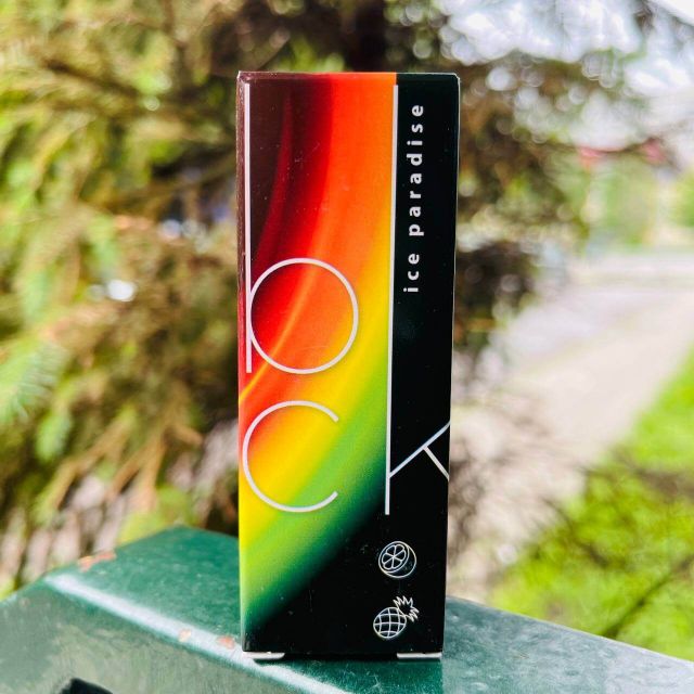 Ice Paradise Black Salt 30 мл - Ананас Кумкват Лайм (12 мг)