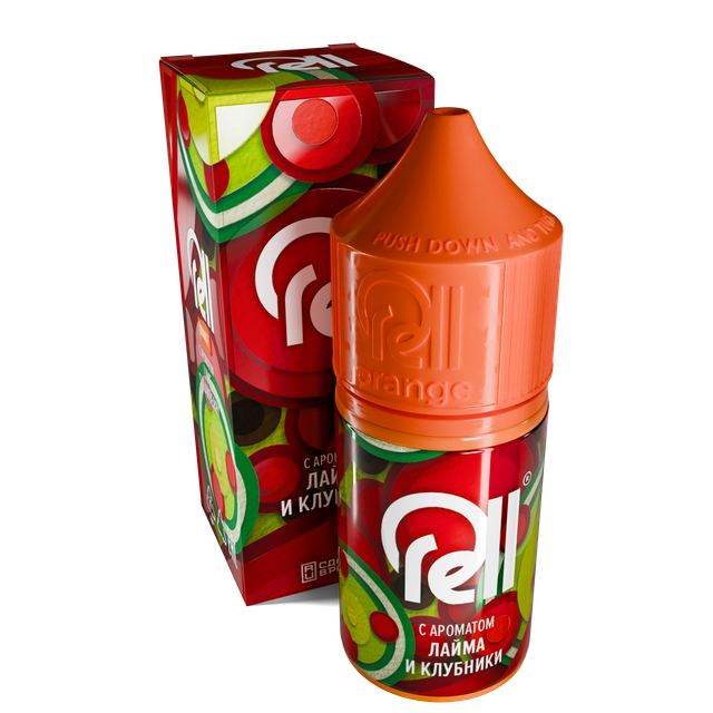 Ароматизатор Rell Orange 14 мл - Лайм и Клубника