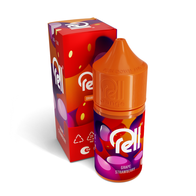 Rell Orange 28 мл - Grape Strawberry (0 мг)