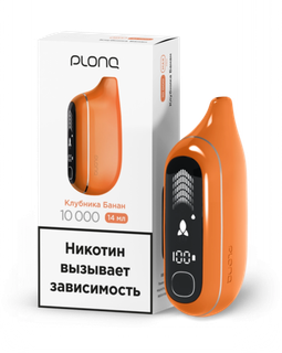 Купить Одноразовый Pod Plonq MAX PRO - Клубника Банан (10000 затяжек)