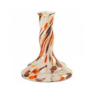 Купить Колба Fox - Level волнистый (белый-оранжевый)