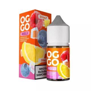Купить OGGO Reels Ice salt 30 мл - Чернично Малиновый Лимонад (20 мг)