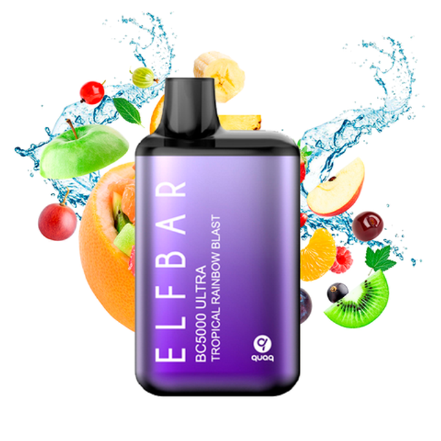 Одноразовый Pod Elf Bar BC5000 Ultra - Конфеты Тропические Фрукты (5000 затяжек)