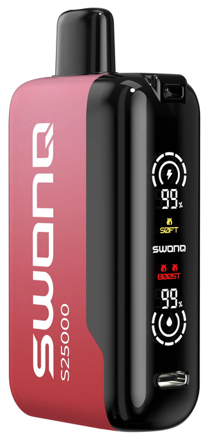 Одноразовый Pod Swonq S25000 - Клюквенная Газировка (25000 затяжек)