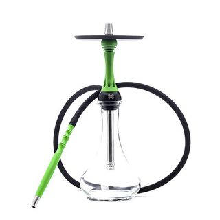 Купить Кальян Alpha Hookah Model X - Green Fluor