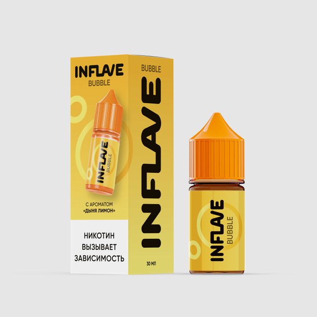 Inflave Bubble Salt 30 мл - Дыня Лимон (20 мг)