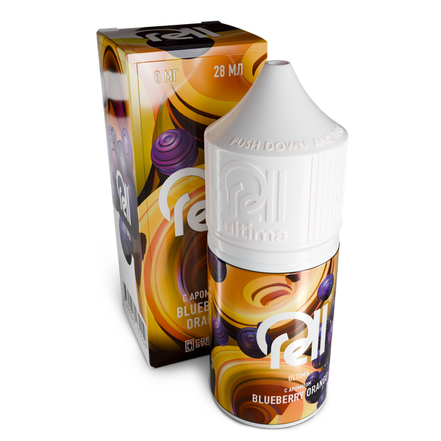 Rell Ultima Salt 3 мл - Blueberry Orange (0 мг)