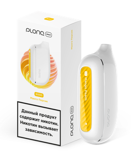 Купить Одноразовый Pod Plonq Plus Max - Манго Персик (6000 затяжек)