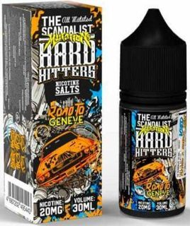 Купить The Scandalist Hardhitters Salt 30 мл - Road To Geneve (Strong)