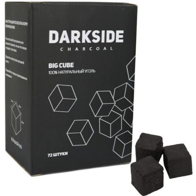 Уголь Кокосовый 25мм - DARKSIDE 72шт