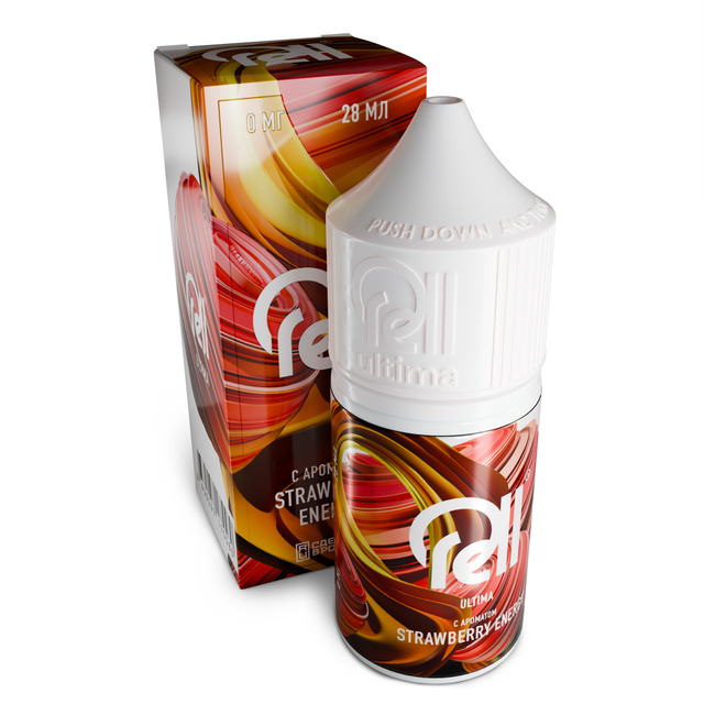 Rell Ultima Salt 3 мл - Strawberry Energy (0 мг)