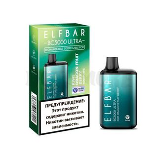 Купить Одноразовый Pod Elf Bar BC5000 Ultra - Киви Драгонфрут Ягоды (5000 затяжек)