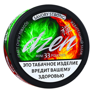 Купить Жевательный табак DZEN Strong Mini - Savory Tobacco 9г