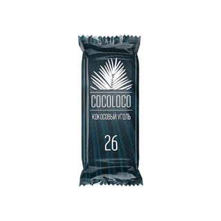 Купить Уголь Кокосовый 26мм - CocoLoco 8шт