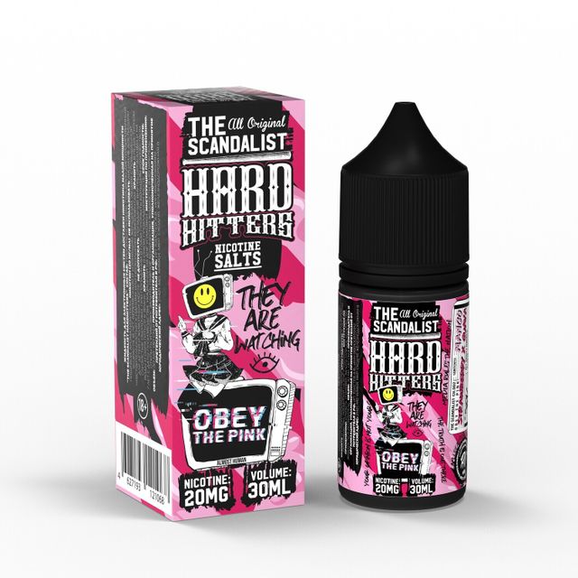 The Scandalist Hardhitters Salt 30 мл - Obey The Pink (20 мг)