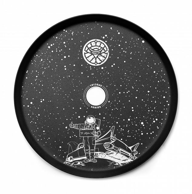 Блюдце с гравировкой Alpha Hookah X, Kappa - 11