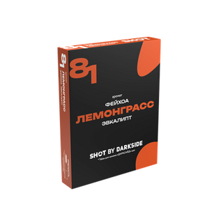 Купить Табак DarkSide SHOT - 81 Лемонграсс Фейхоа Эвкалипт (Таежный) 25 г