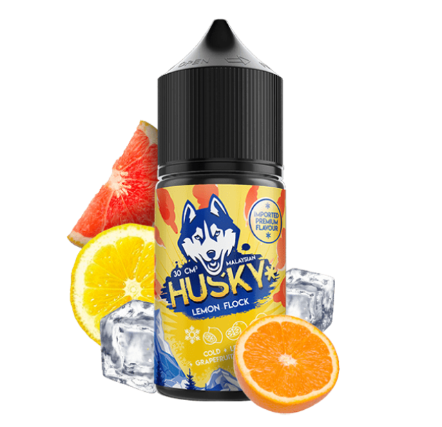 Husky Import Malaysian Salt 30 мл - Lemon Flock (20 мг)