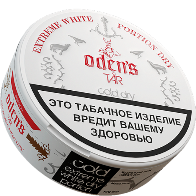 Жевательный табак ODEN'S TAR - Cold Dry 13г