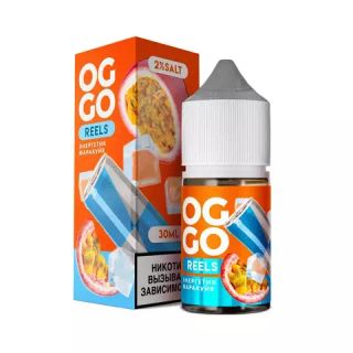 Купить OGGO Reels Ice salt 30 мл - Энергетик Маракуйя (20 мг)