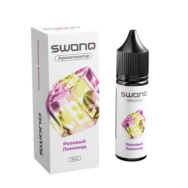 Ароматизатор SWONQ Ice Cluster 15 мл - Розовый Лимонад