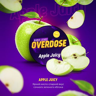 Купить Табак для кальяна Overdose - Apple Juicy 25 г