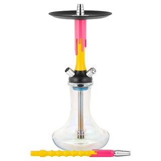 Купить Кальян Mamay Custom Flow - Желтый-Розовый Флюр