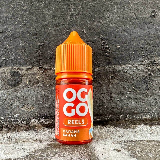 OGGO Reels Ice salt 30 мл - Папайя банан (20 мг)