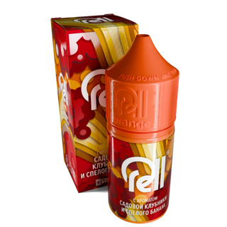 Купить Ароматизатор Rell Orange 14 мл - Садовая Клубника и Спелый Банан
