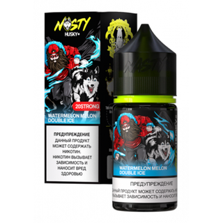 Купить Nasty X Husky Import Salt 30 мл - Watermelon Melon Double Ice (Strong)