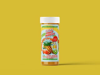 Купить Ароматизатор Frozen Fruit Monster 15 мл Premium 2.0 - Киви Ананас Персик Лимонад со Льдом