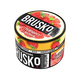 Купить Бестабачная смесь Brusko Medium - Грейпфрут с Малиной 50 г
