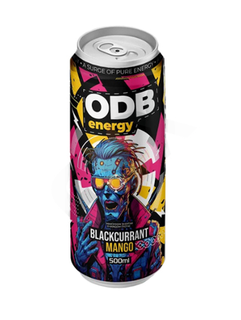 Напиток ODB Energy - Blackcurrant Mango 500 мл