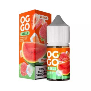 Купить OGGO Reels Ice salt 30 мл - Клубнично Арбузный Фреш (20 мг)