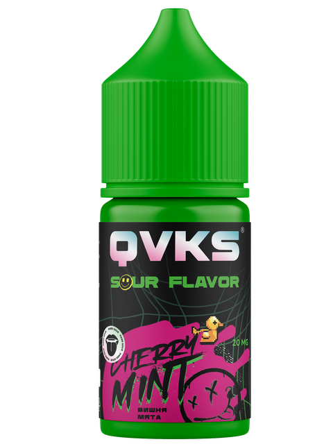 Ароматизатор QVKS Sour 13мл - Вишня Мята