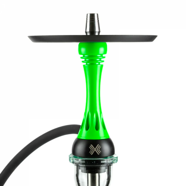 Кальян Alpha Hookah Model X - Green Fluor