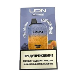 Купить Одноразовый Pod UDN BAR - Blueberry Orange (10000 затяжек)