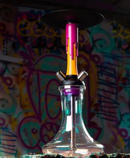 Купить Кальян Mamay Custom Flow - Желтый-Розовый Флюр