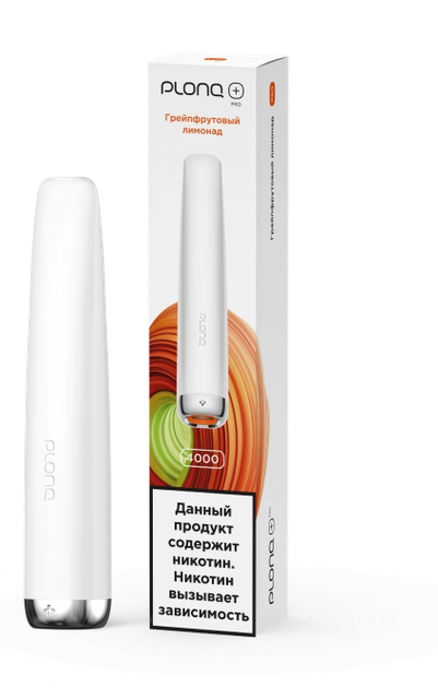 Одноразовый Pod Plonq Plus Pro - Грейпфрутовый Лимонад (4000 затяжек)
