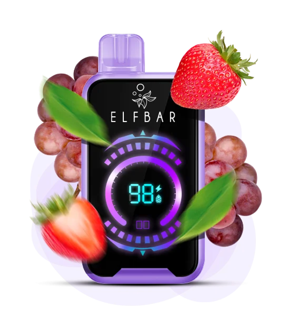 Одноразовый Pod Elf Bar FS - Strawberry Grape (18000 затяжек)