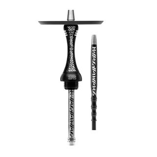 Купить Кальян Alpha Hookah Model X Artist Collection - Black Matte