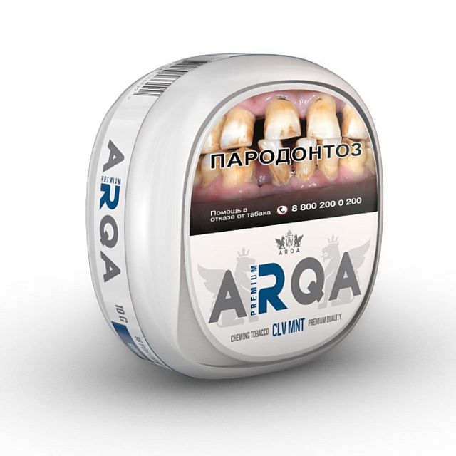 Жевательный табак ARQA Premium - CLV Mint 10г