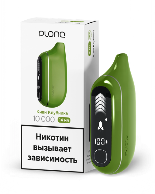 Одноразовый Pod Plonq MAX PRO - Киви Клубника (10000 затяжек)