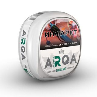 Купить Жевательный табак ARQA Premium - Double Mint 10г