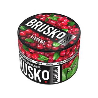 Купить Бестабачная смесь Brusko Medium - Клюква 50 г