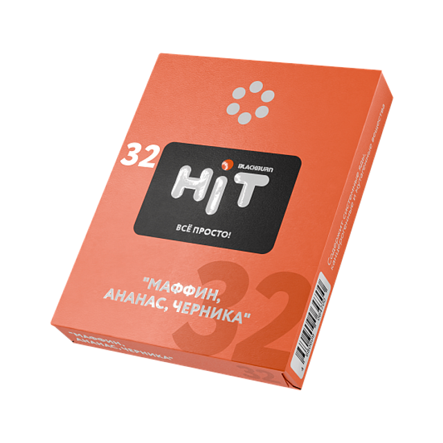 Табак BlackBurn Hit - Маффин, Ананас, Черника (30 г)