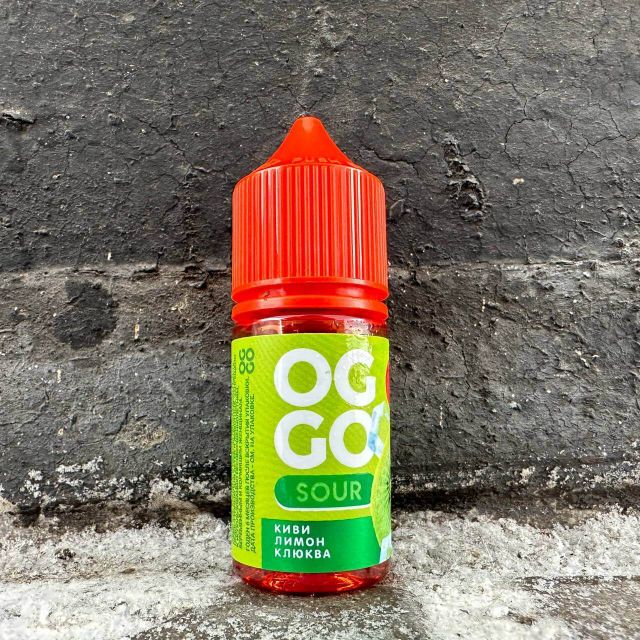 OGGO Sour Salt 30 мл - Киви лимон клюква (20 мг)
